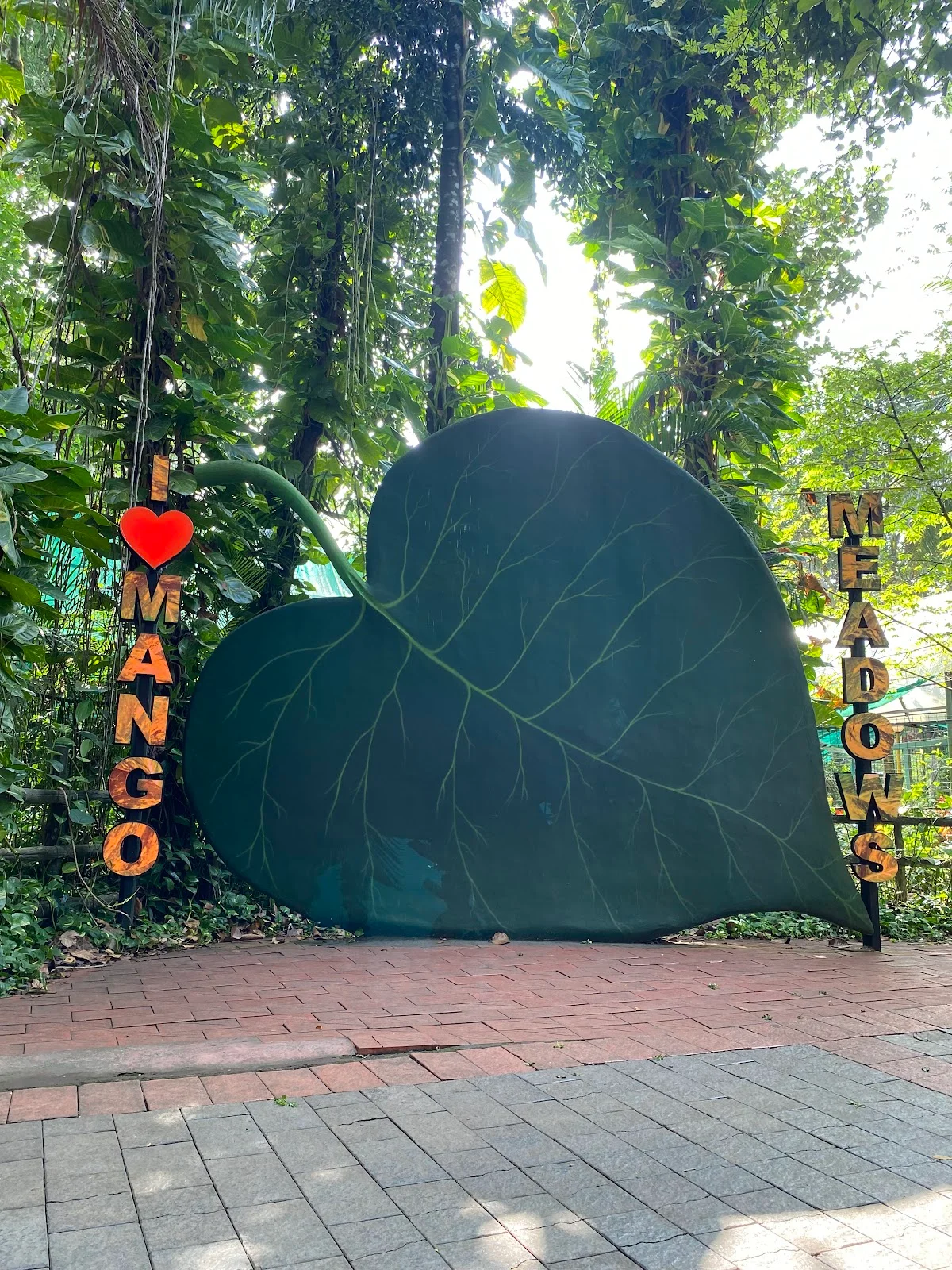 Mango meadows parking area