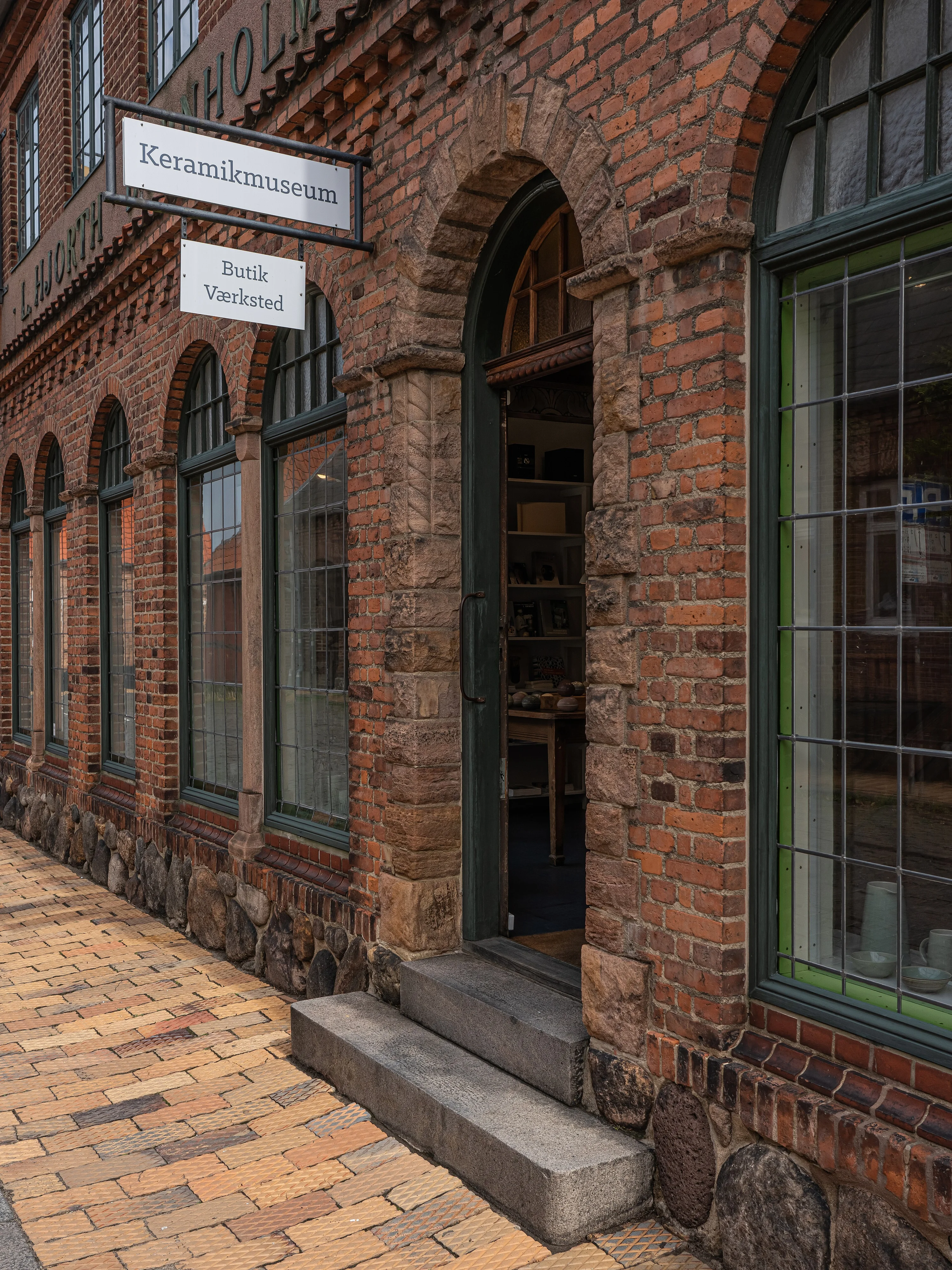 Ceramic production spaces and equipment inside Hjorths Fabrik.