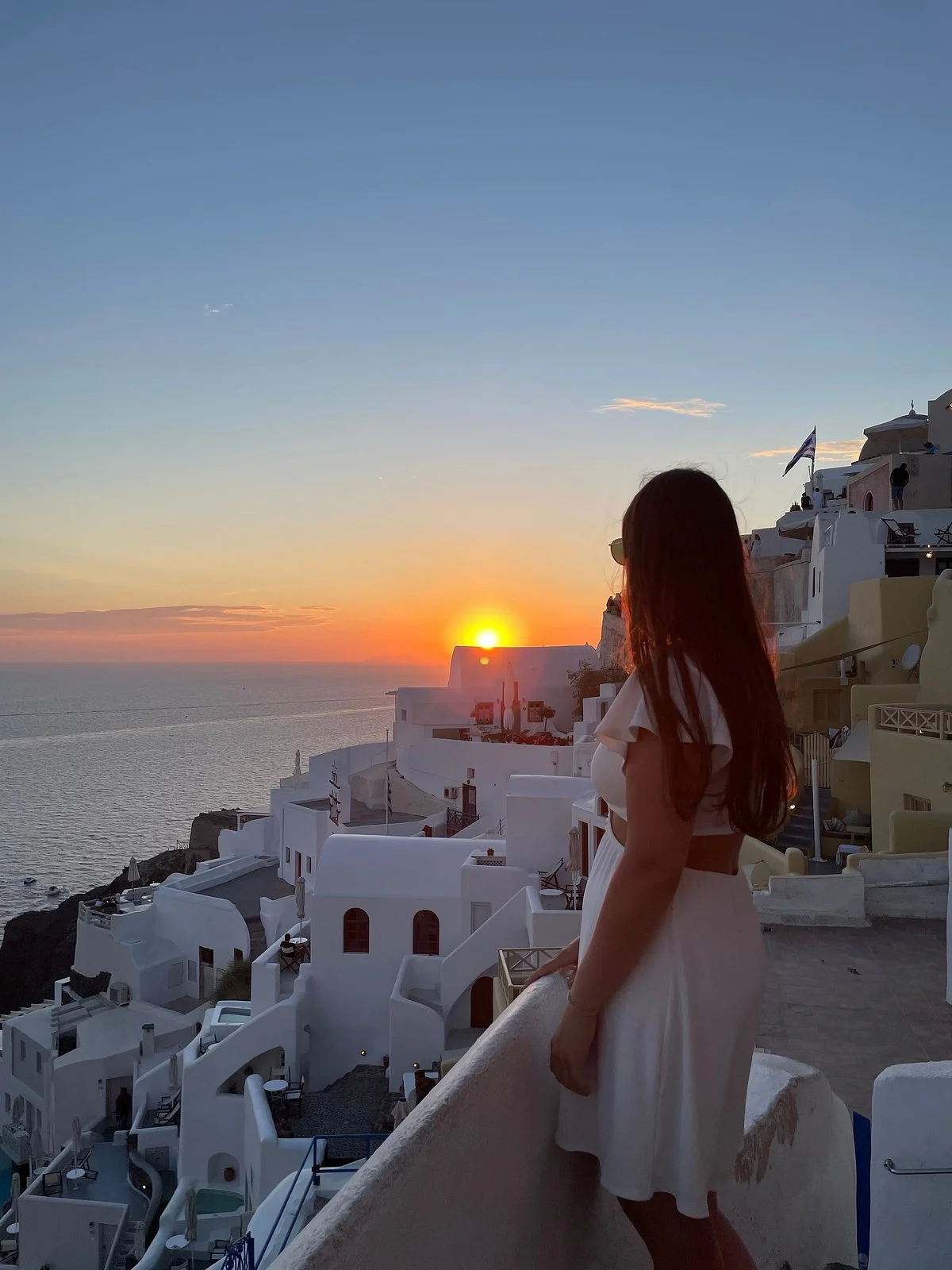 Sunset in Oia