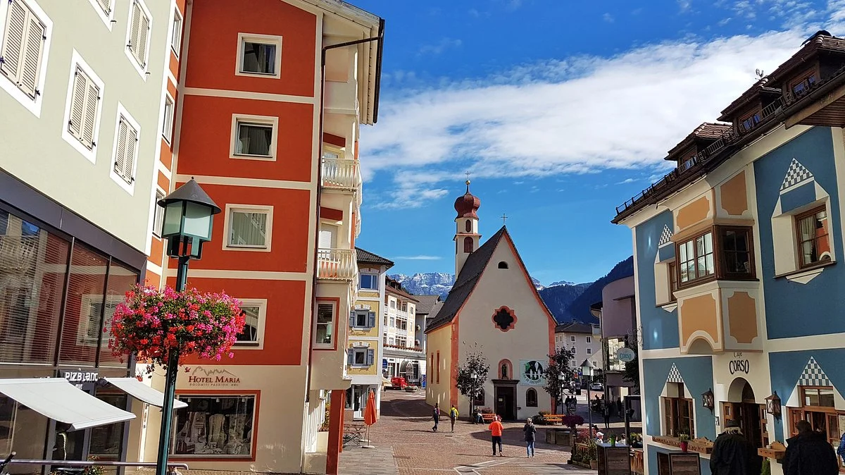 Ortisei:  Zona Pedonale