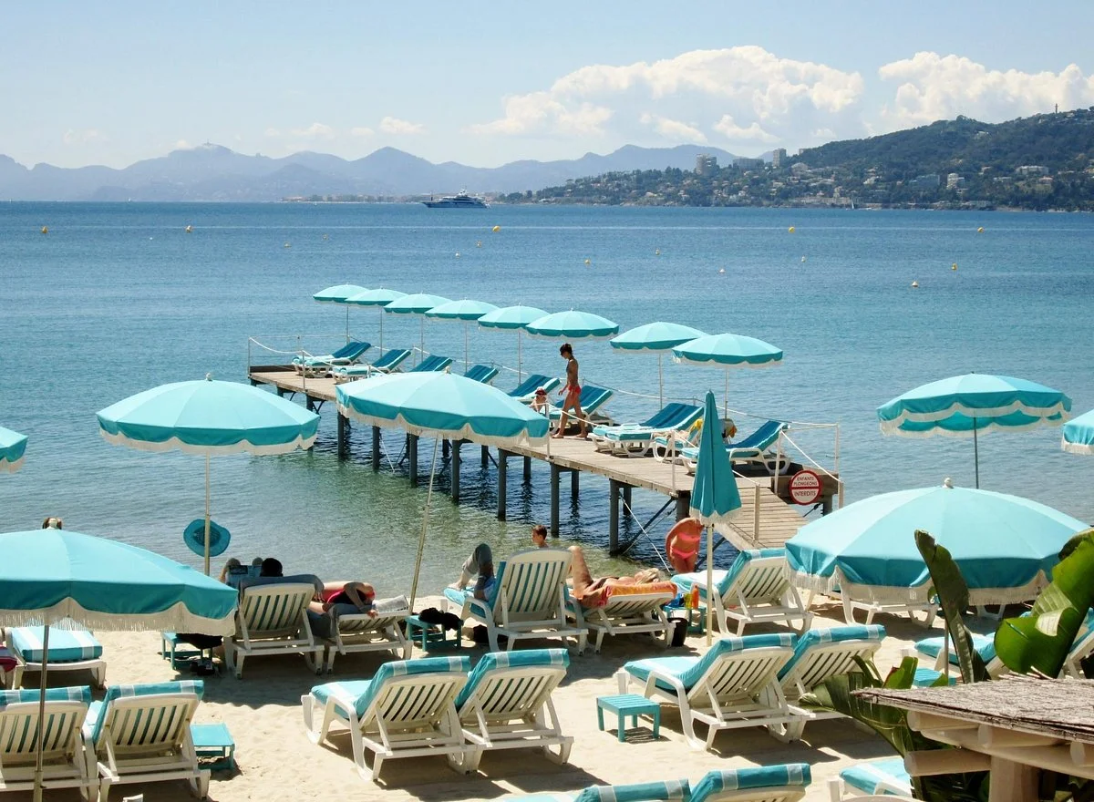 Juan les Pins Main Beach