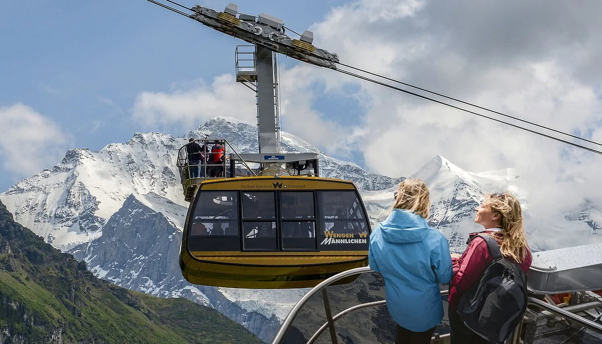 Luftseilbahn Wengen-Männlichen