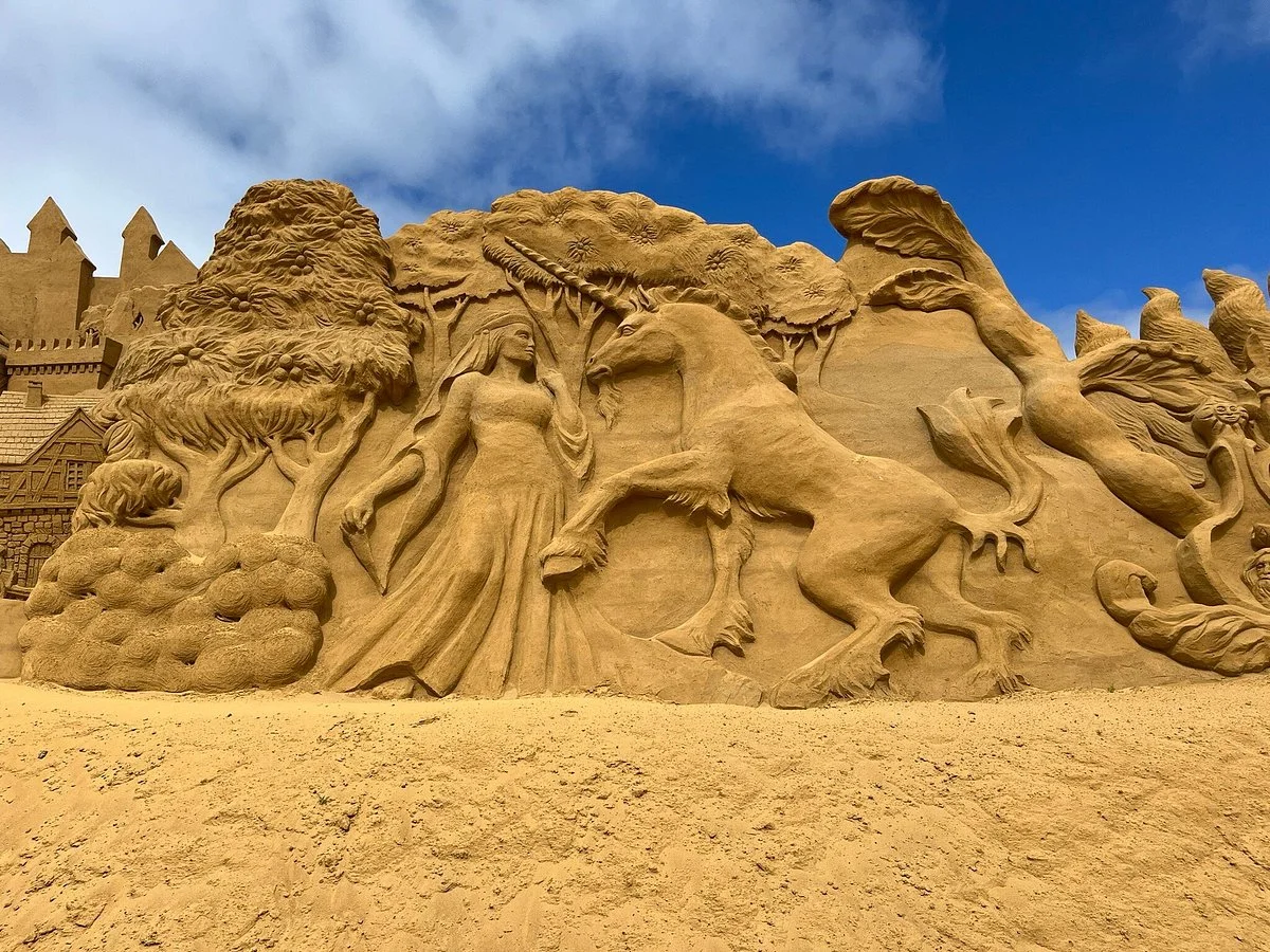 Sandskulpturfestival i Soendervig