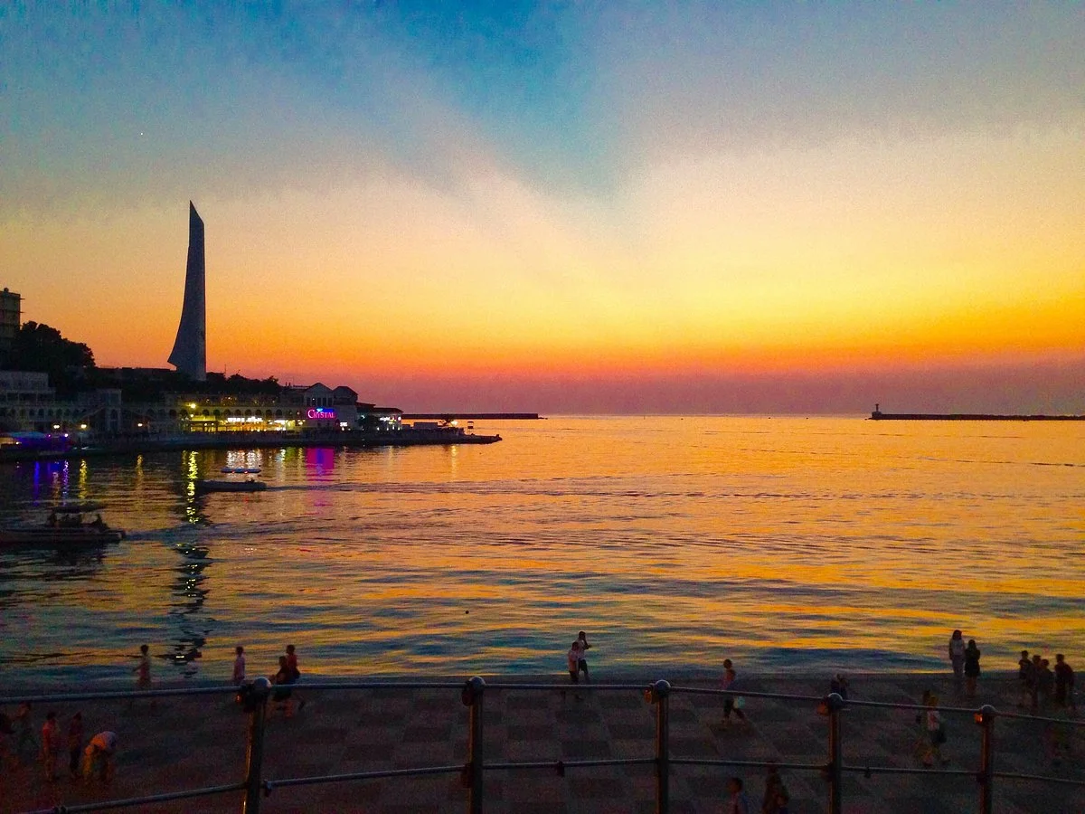 Monument to the sunken ships