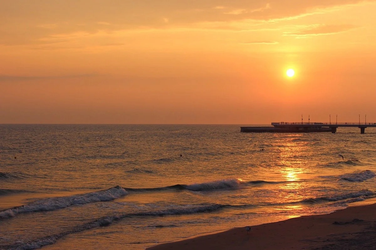 Kolobrzeg's Main Beach