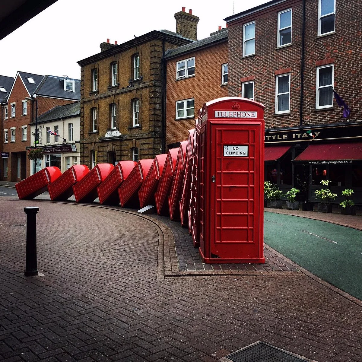"Out of Order" by David Mach