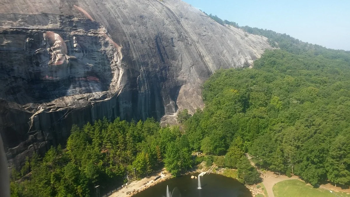 Stone Mountain Carving