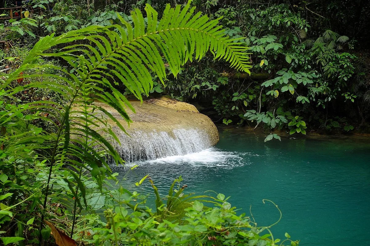 El Nicho Waterfalls