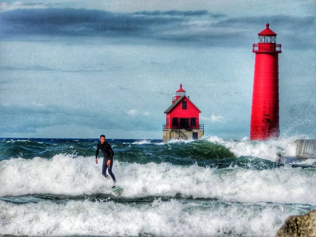 Grand Haven Lighthouse and Pier