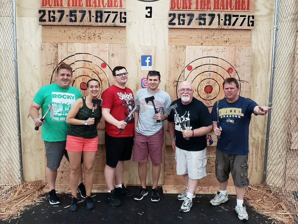 Bury The Hatchet Bensalem - Axe Throwing