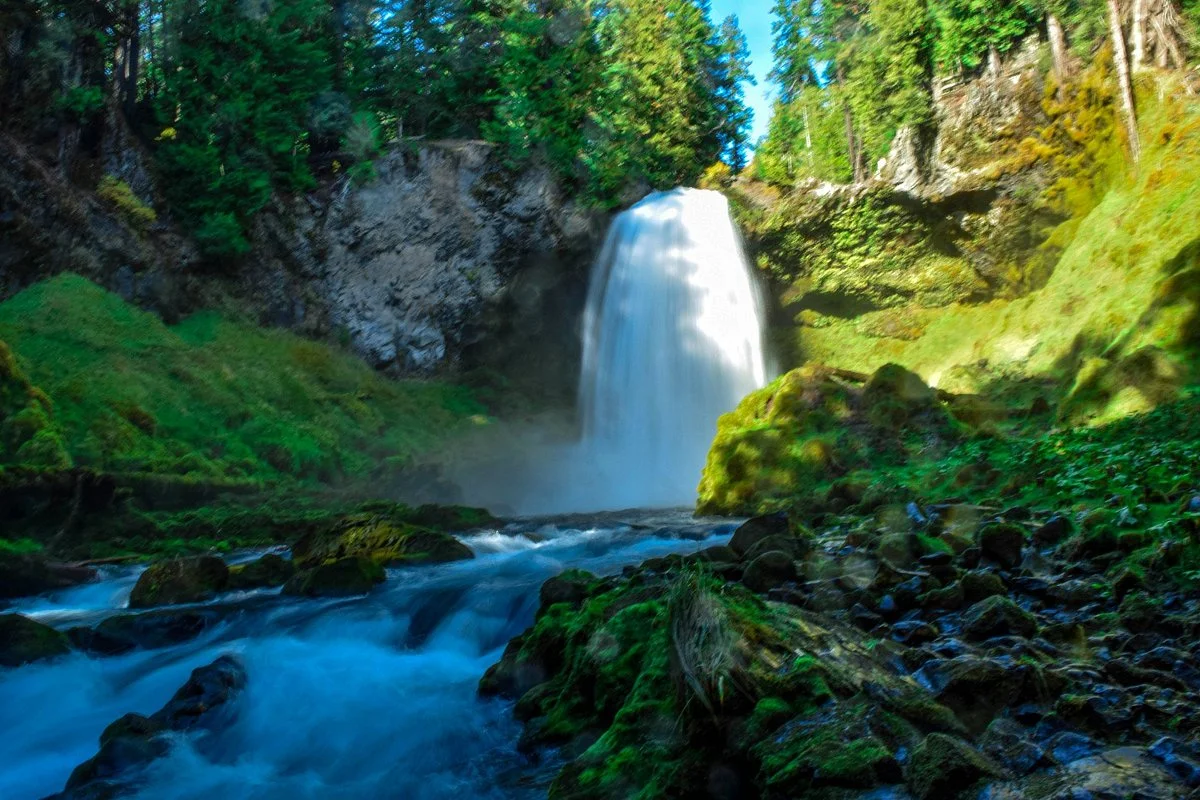 Sahalie and Koosah Falls