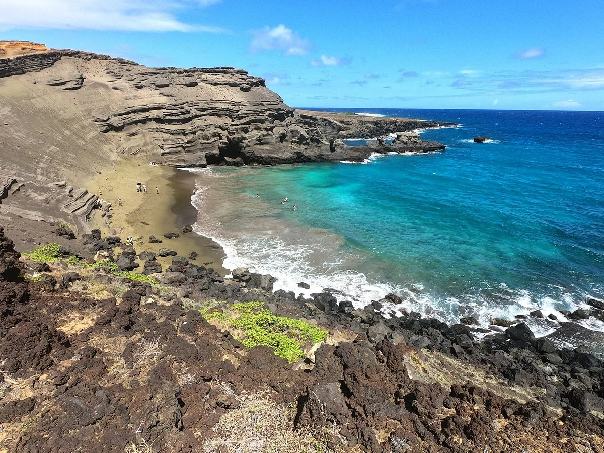 Papakolea Green Sand Beach