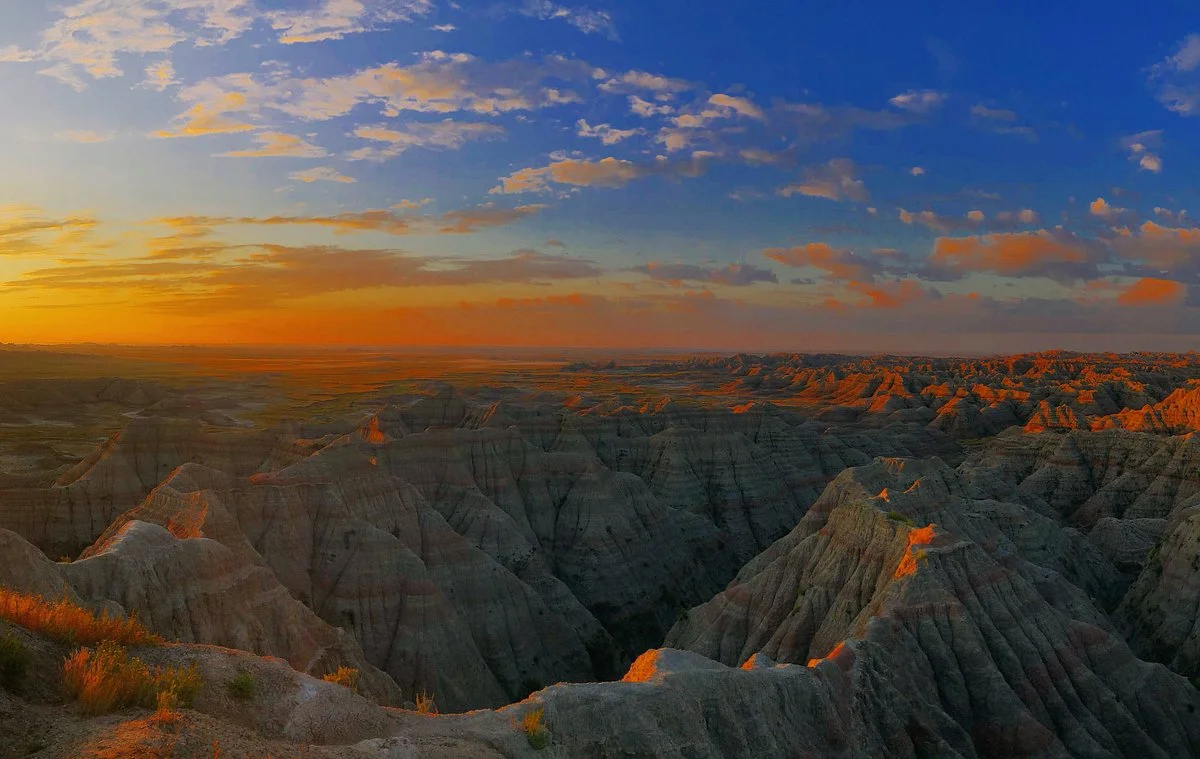 Badlands Wall