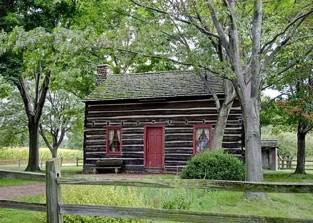 Peter Whitmer Log Home