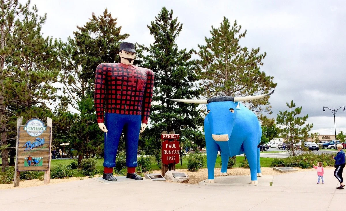 Paul Bunyan and Babe the Blue Ox