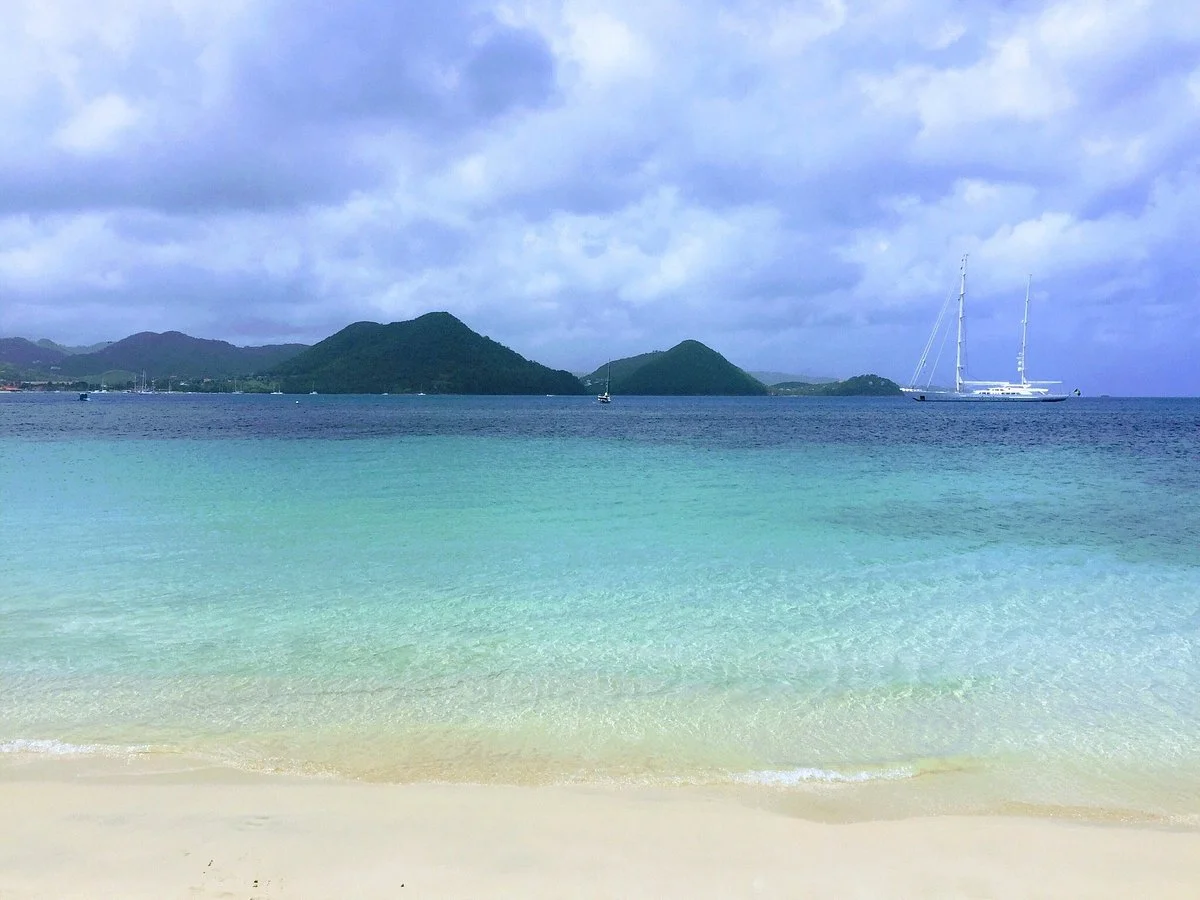 Pigeon Island Causeway Beach