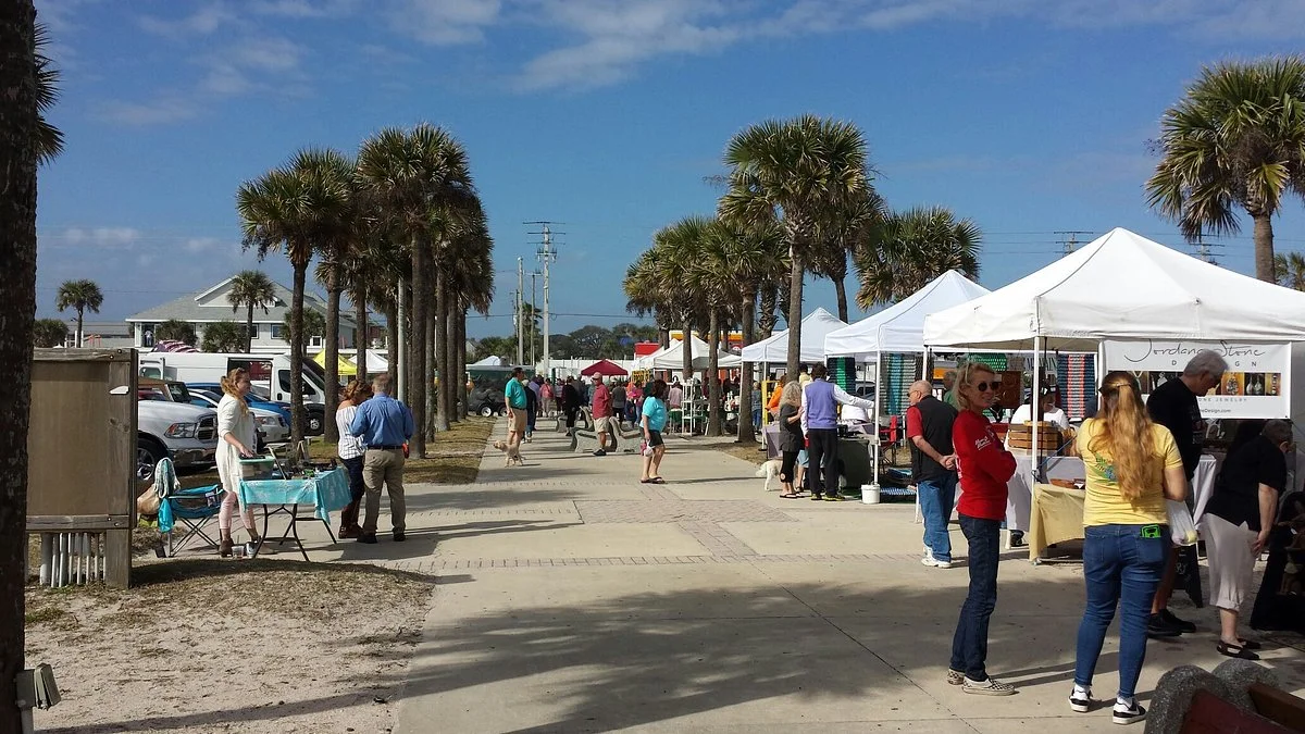 Farmer's Market at St. Augustine Pier
