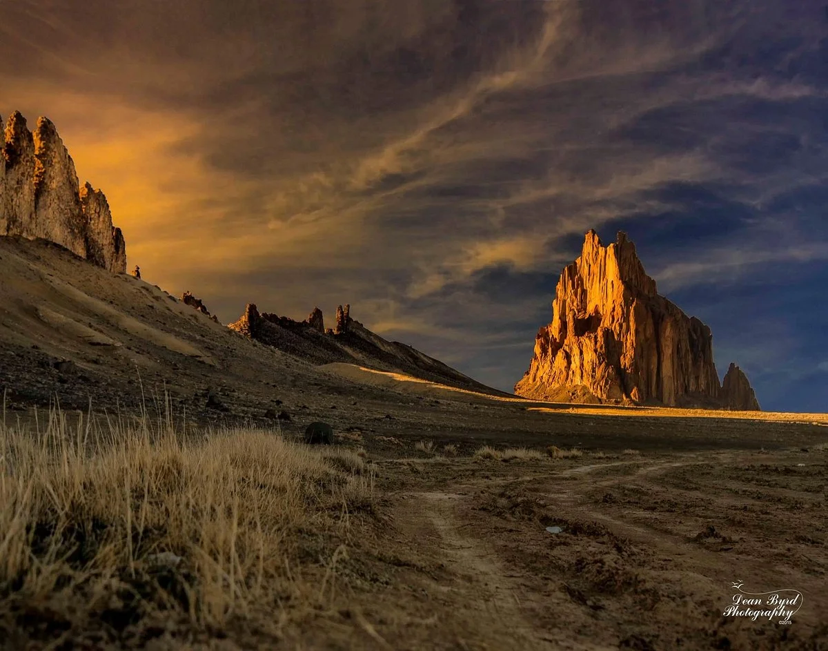 Shiprock Rock Formation