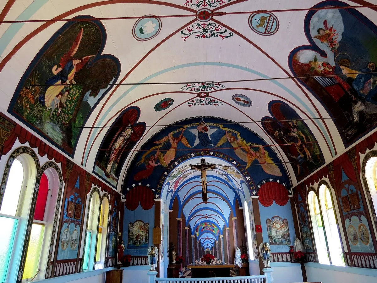 Star of the Sea Painted Church