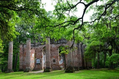 Old Sheldon Church Ruins
