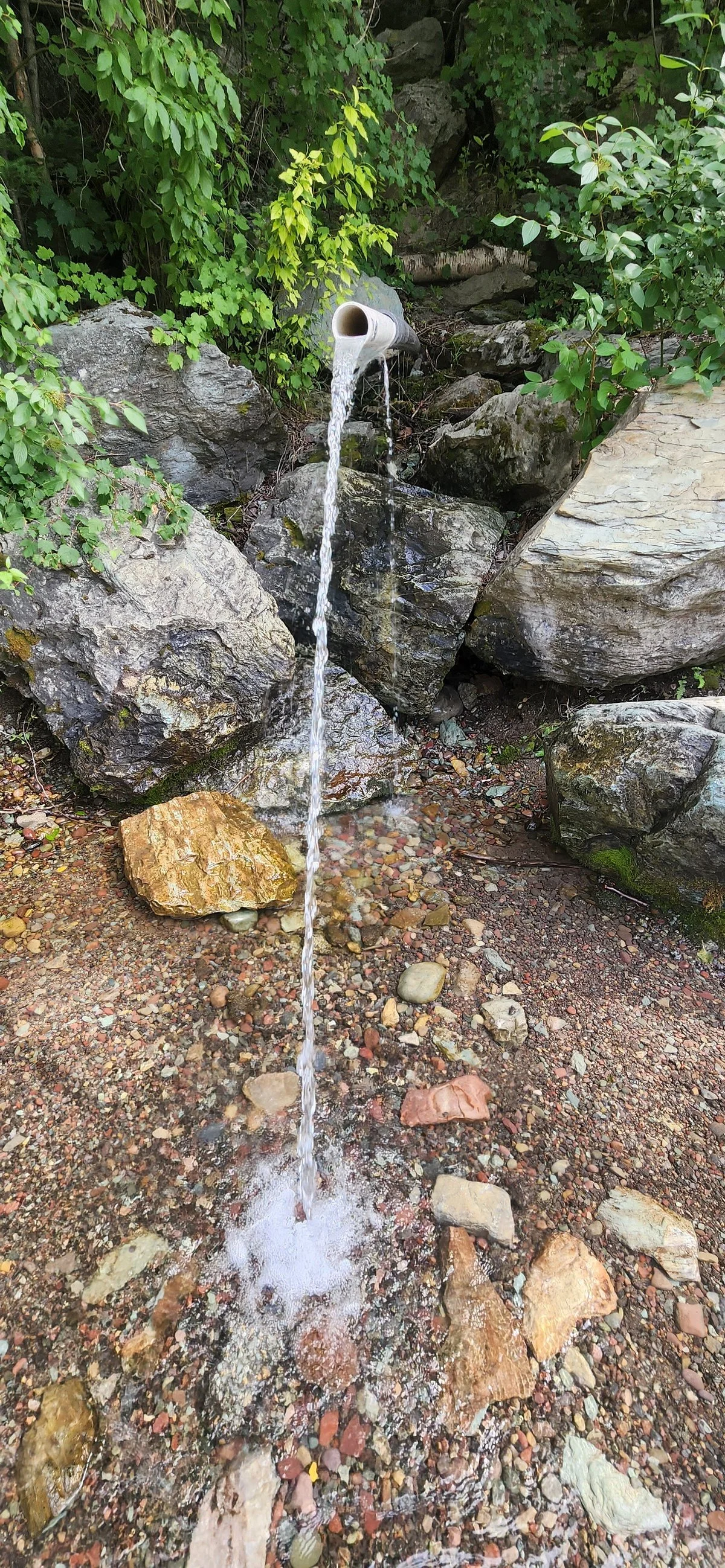 Shepard Memorial Fountain - Bad Rock Canyon