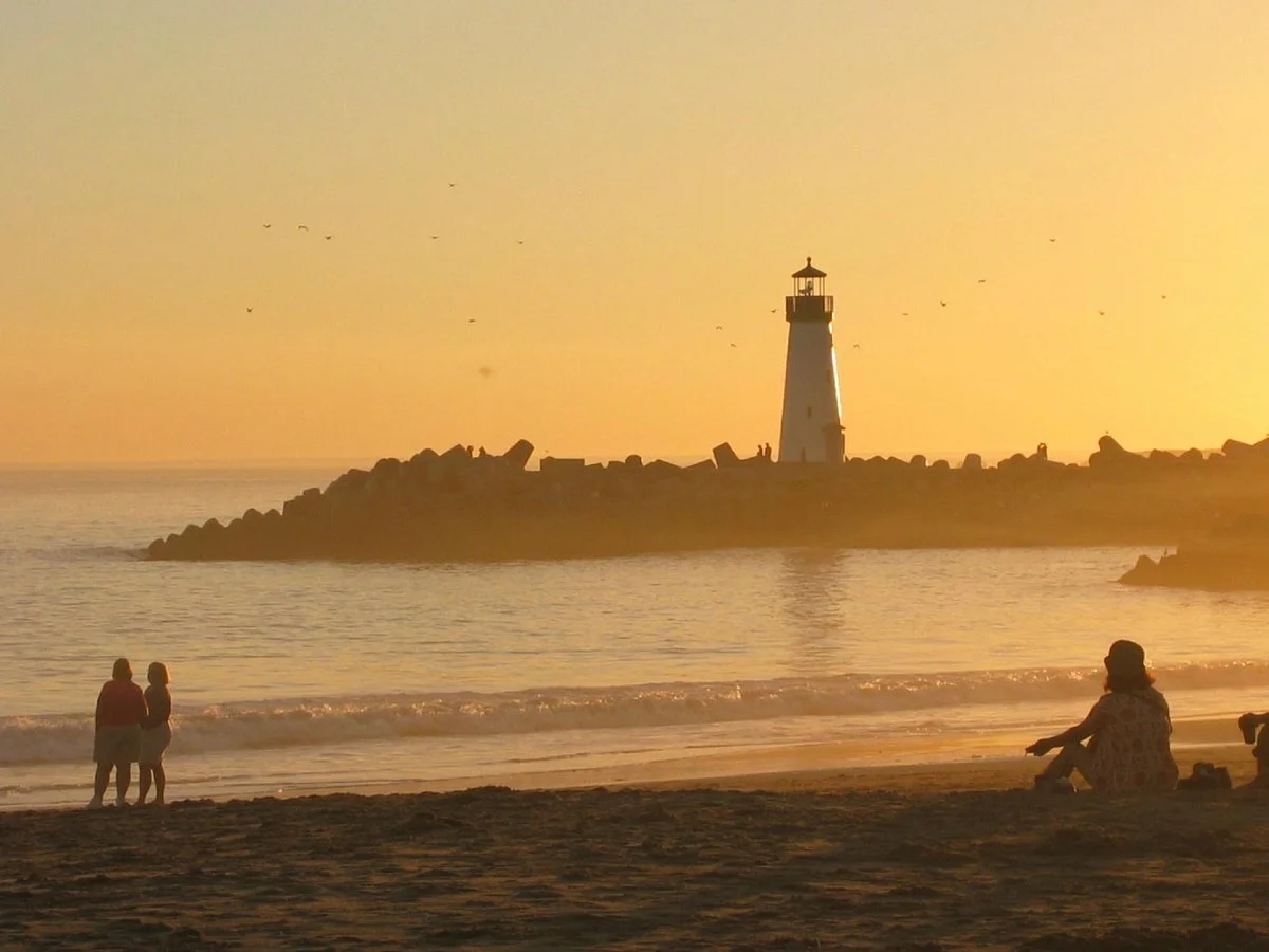 Santa Cruz Harbor Beach