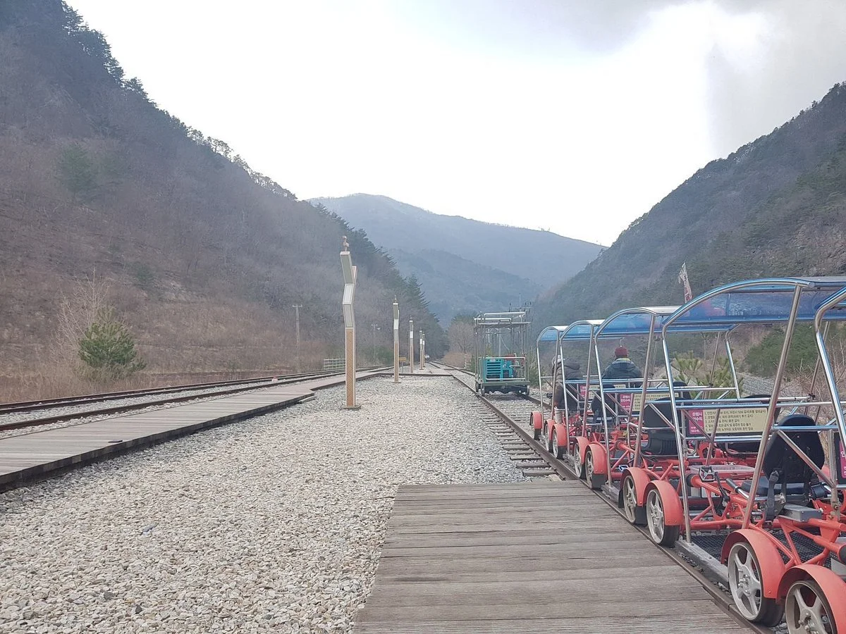 Jeongseon Rail Bike
