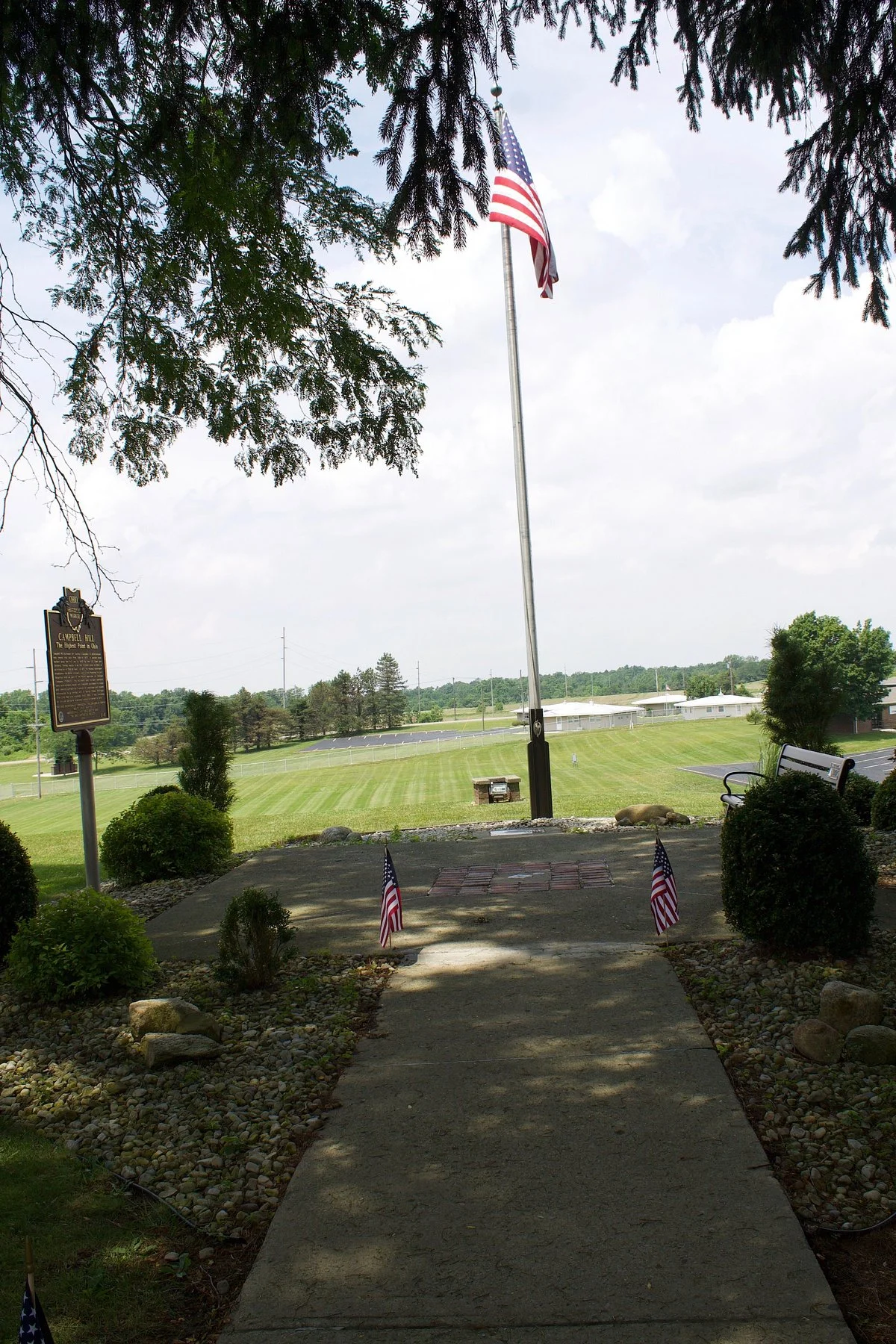 Campbell Hill - Highest Point in Ohio