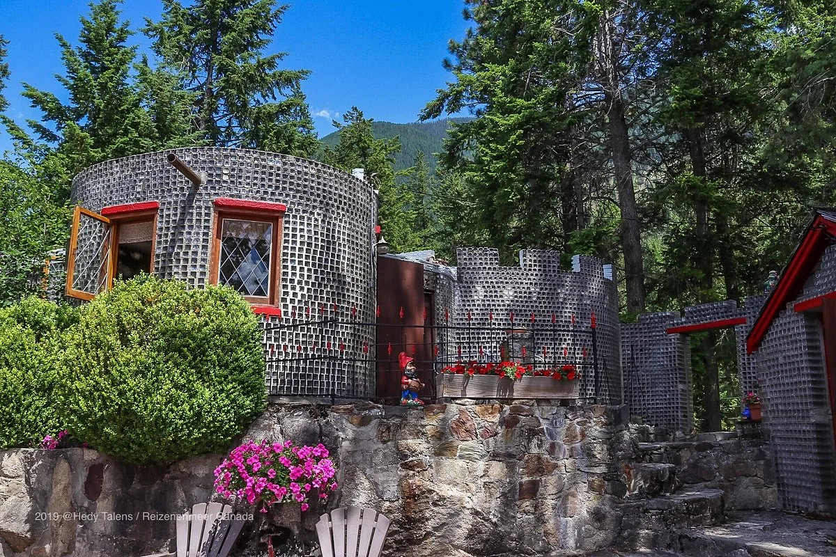 Glass Bottle House