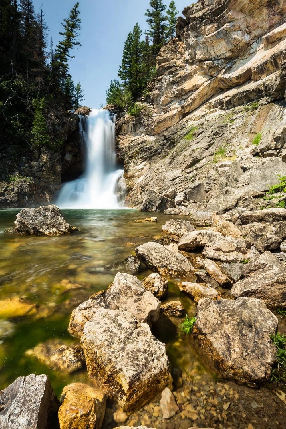 Running Eagle Falls