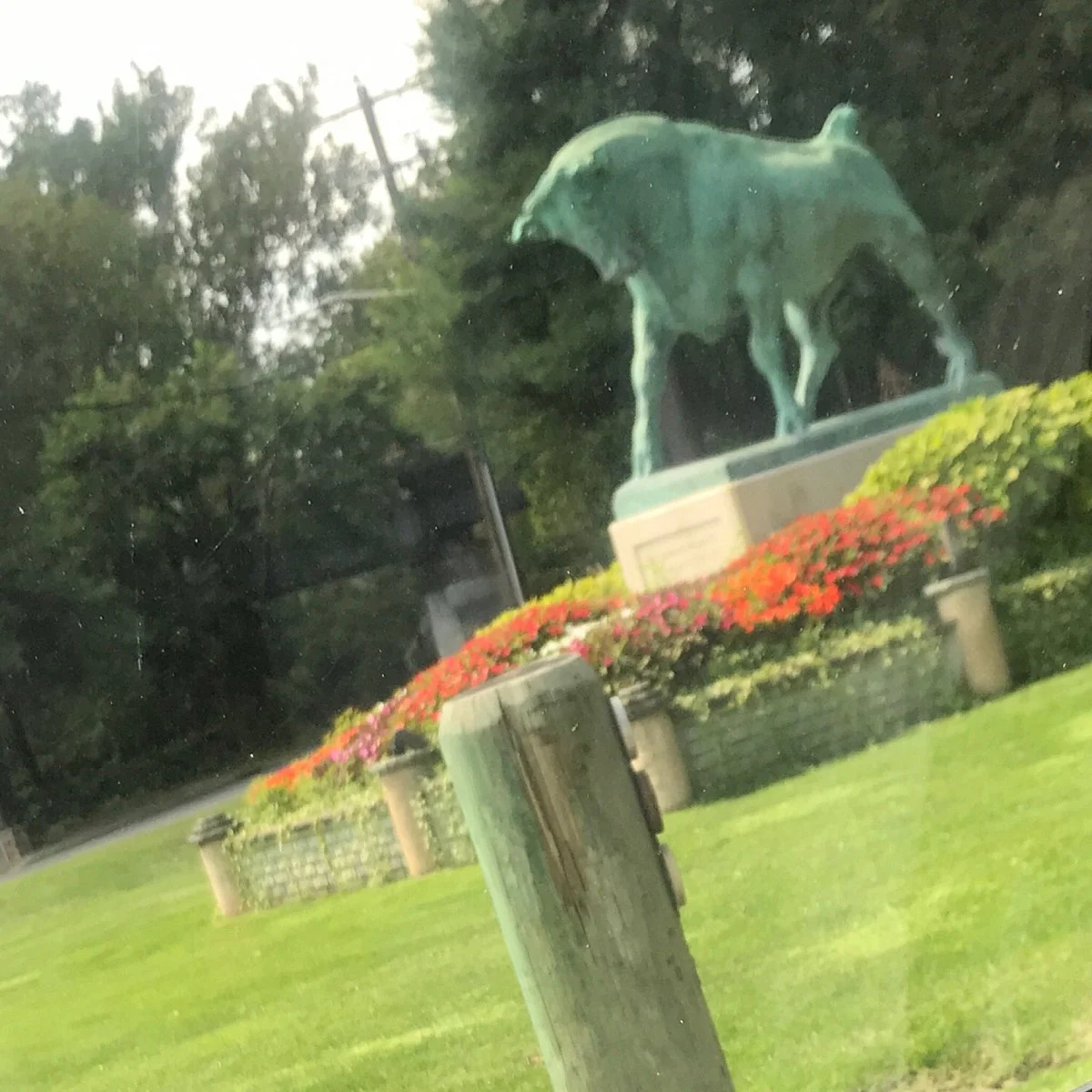Whisper the Bull statue