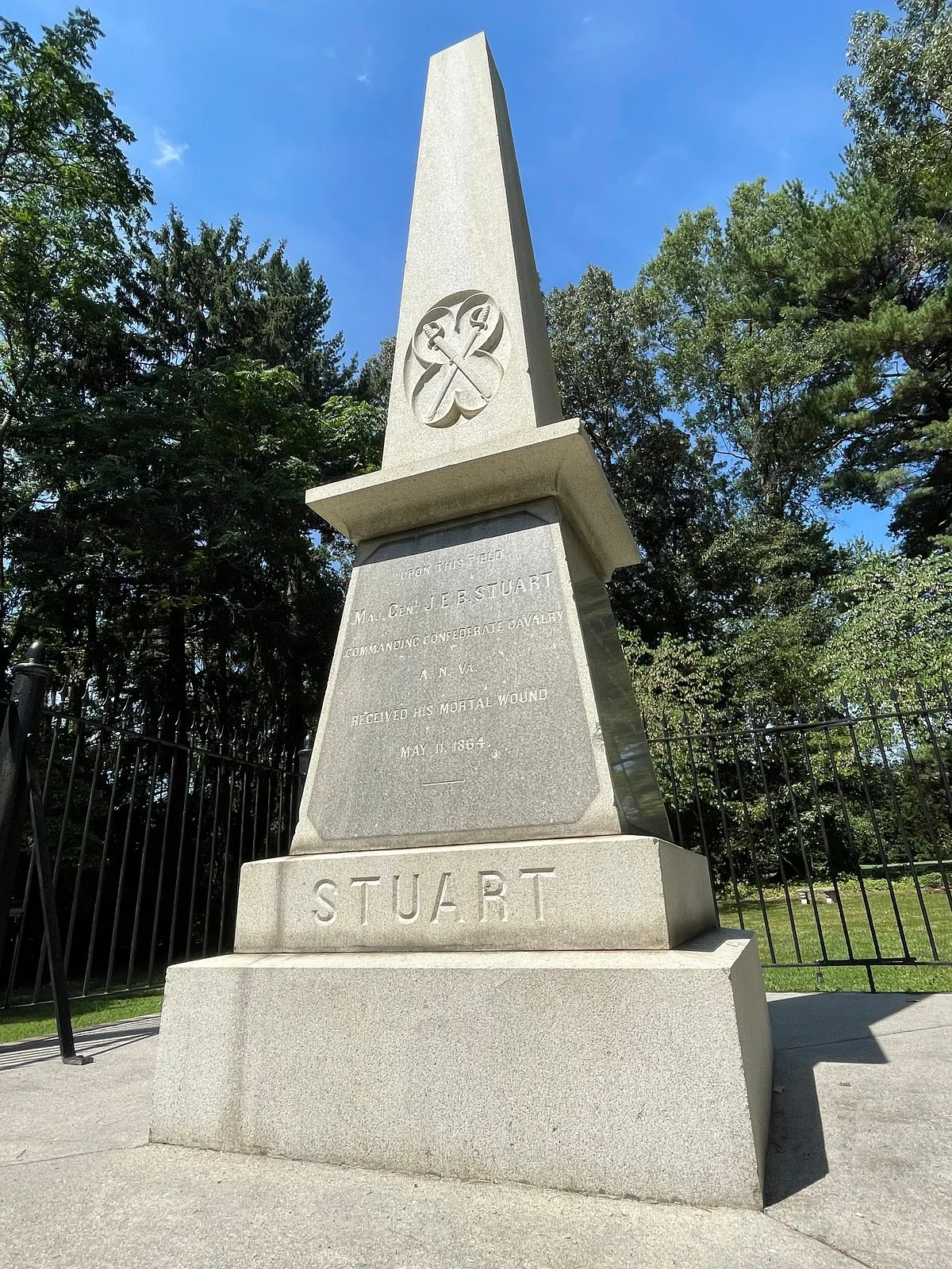 J. E. B Stuart Yellow Tavern Memorial
