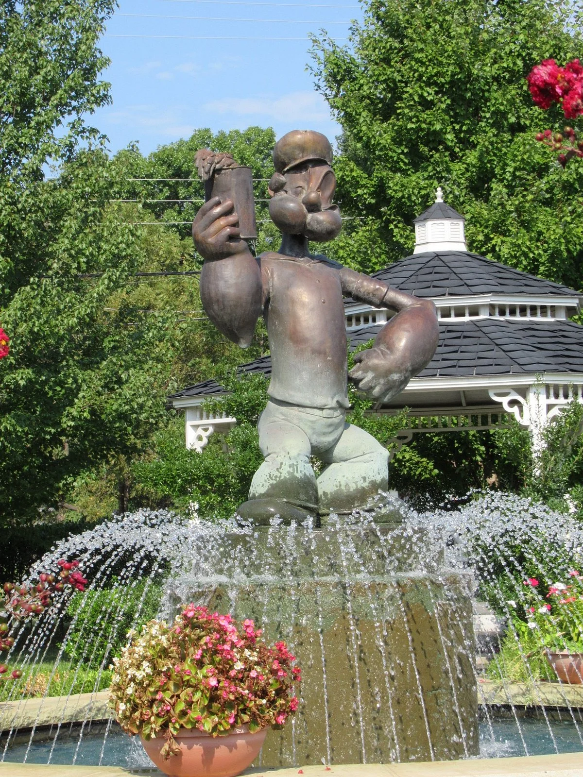 Popeye Statue