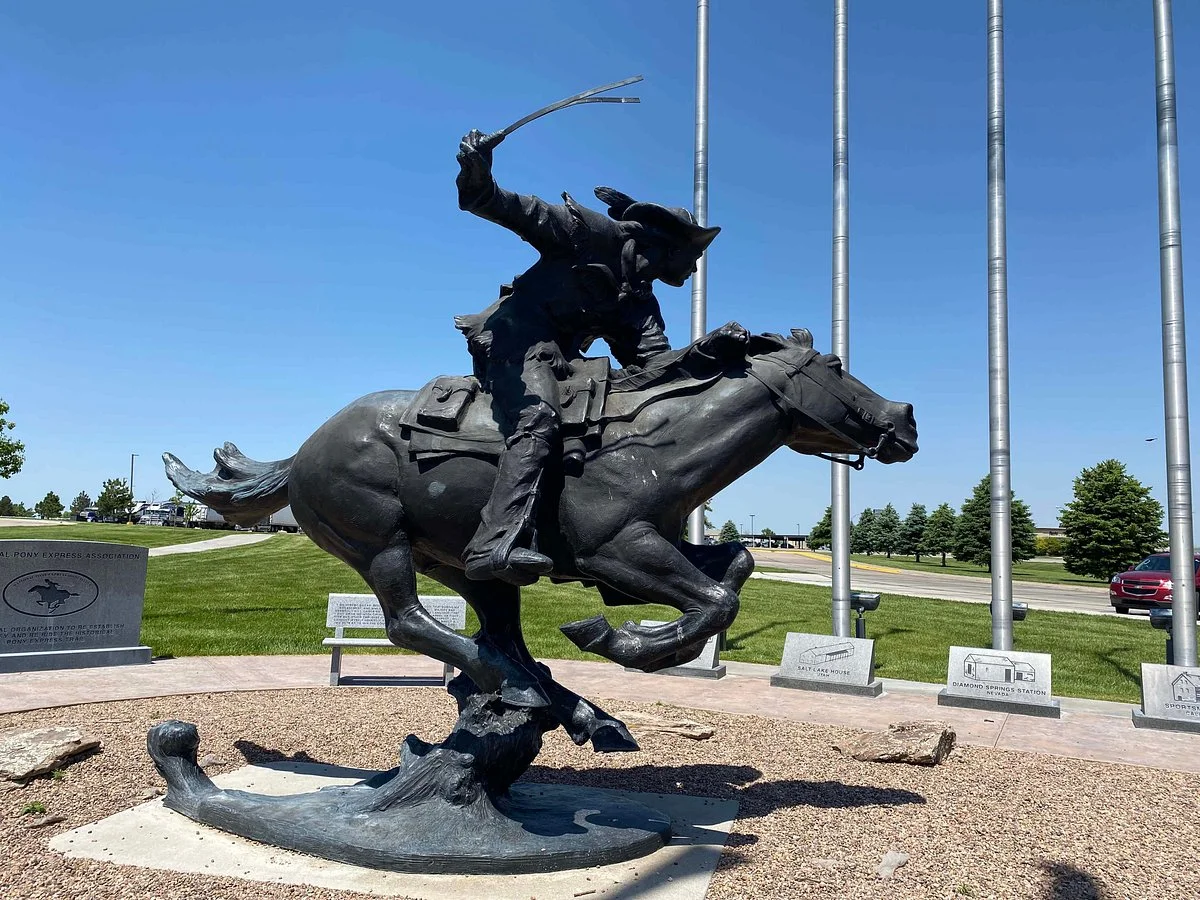 The National Pony Express Monument