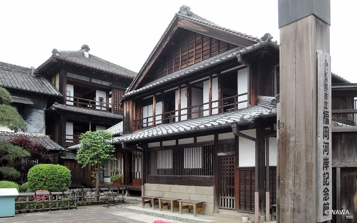 Fukuoka River bank Memorial Hall