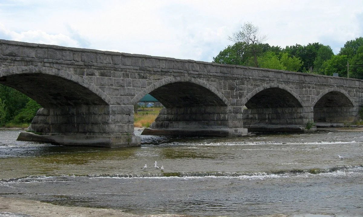 Historic Five Span Stone Bridge