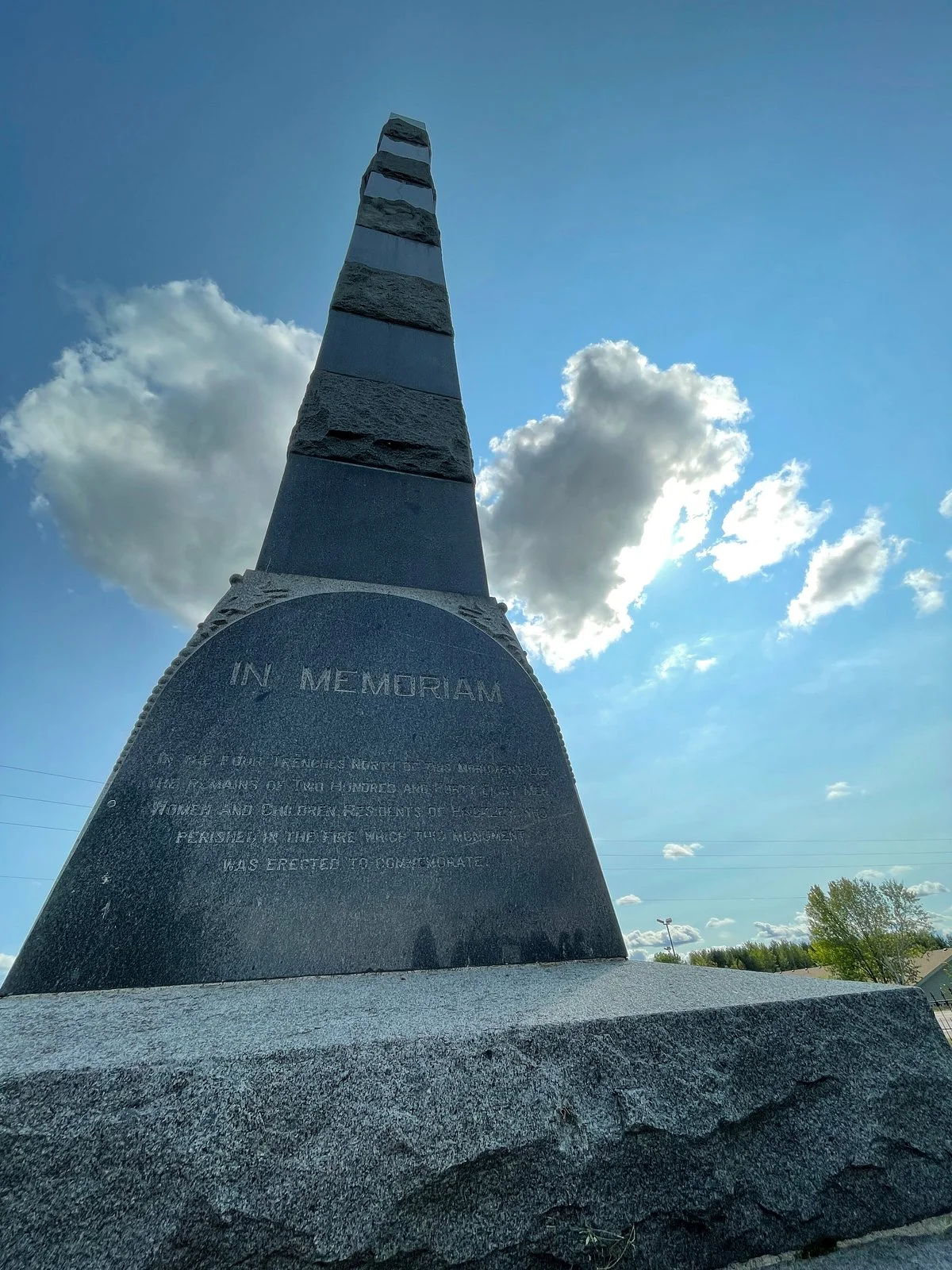 The Great Hinckley Fire Monument