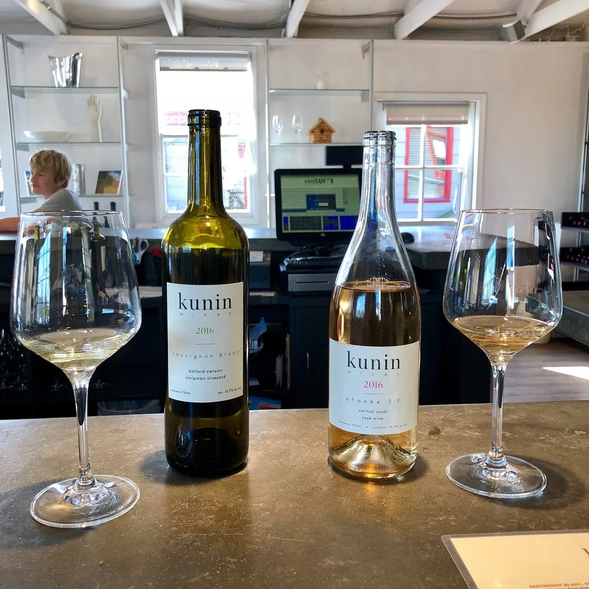 Kunin Wines Tasting Room