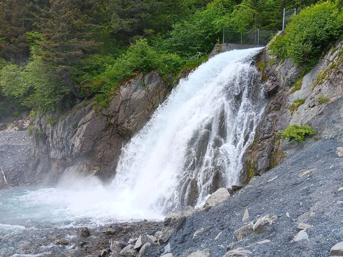 Lowell Creek Waterfall