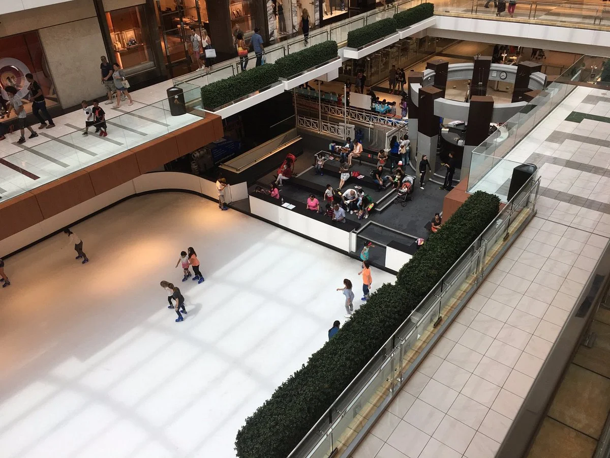Ice at the Galleria