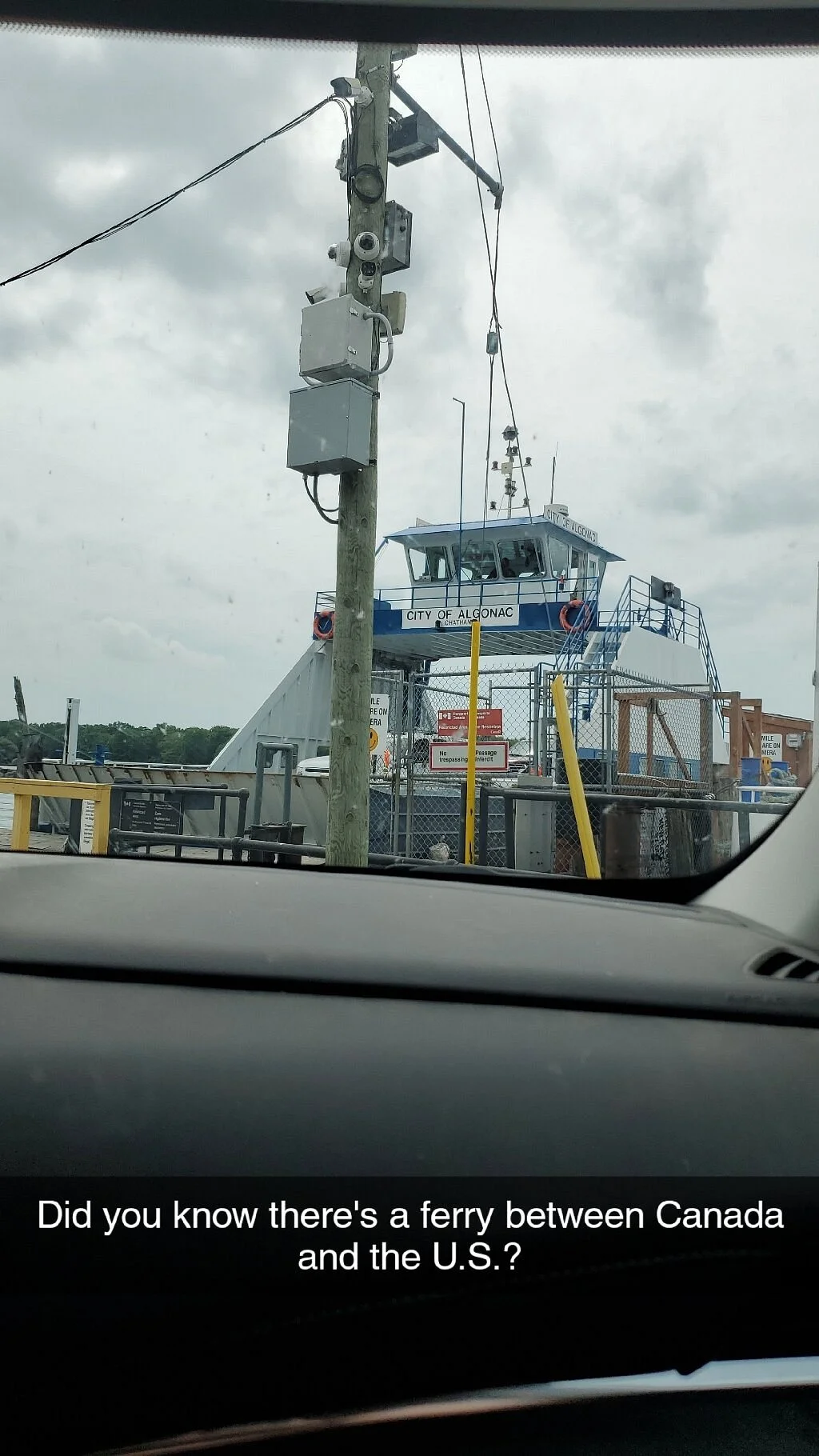 Walpole Algonac Ferry