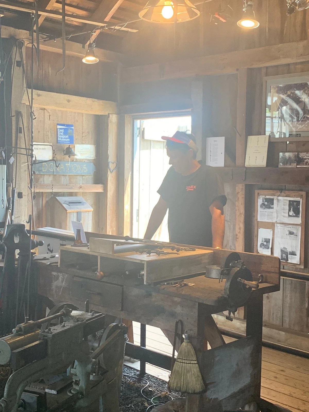The Village Blacksmith
