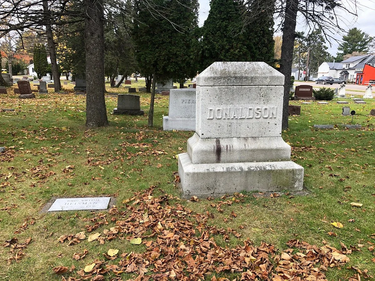 John Heisman's Grave of Heisman Trophy fame