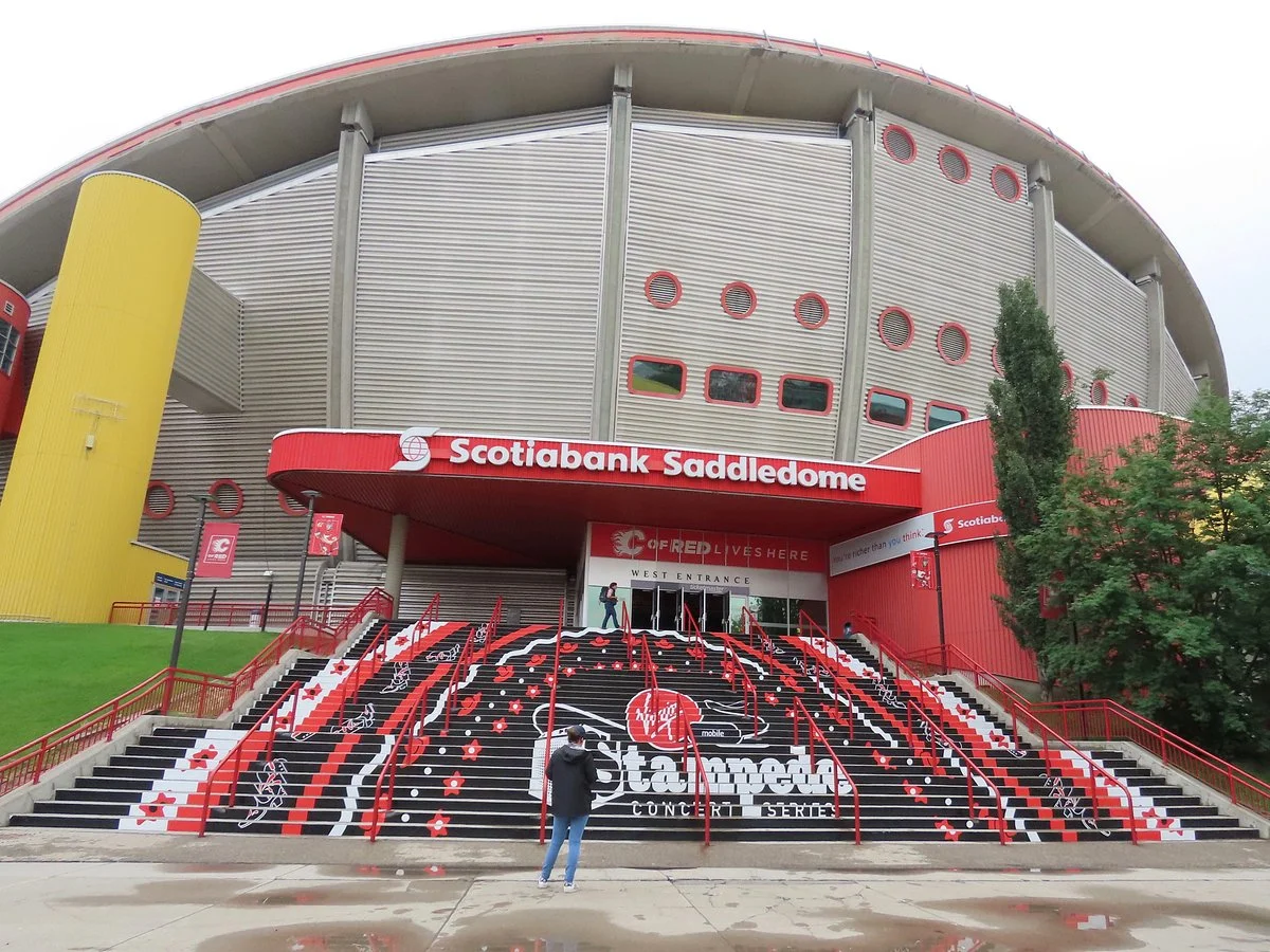 The Scotiabank Saddledome