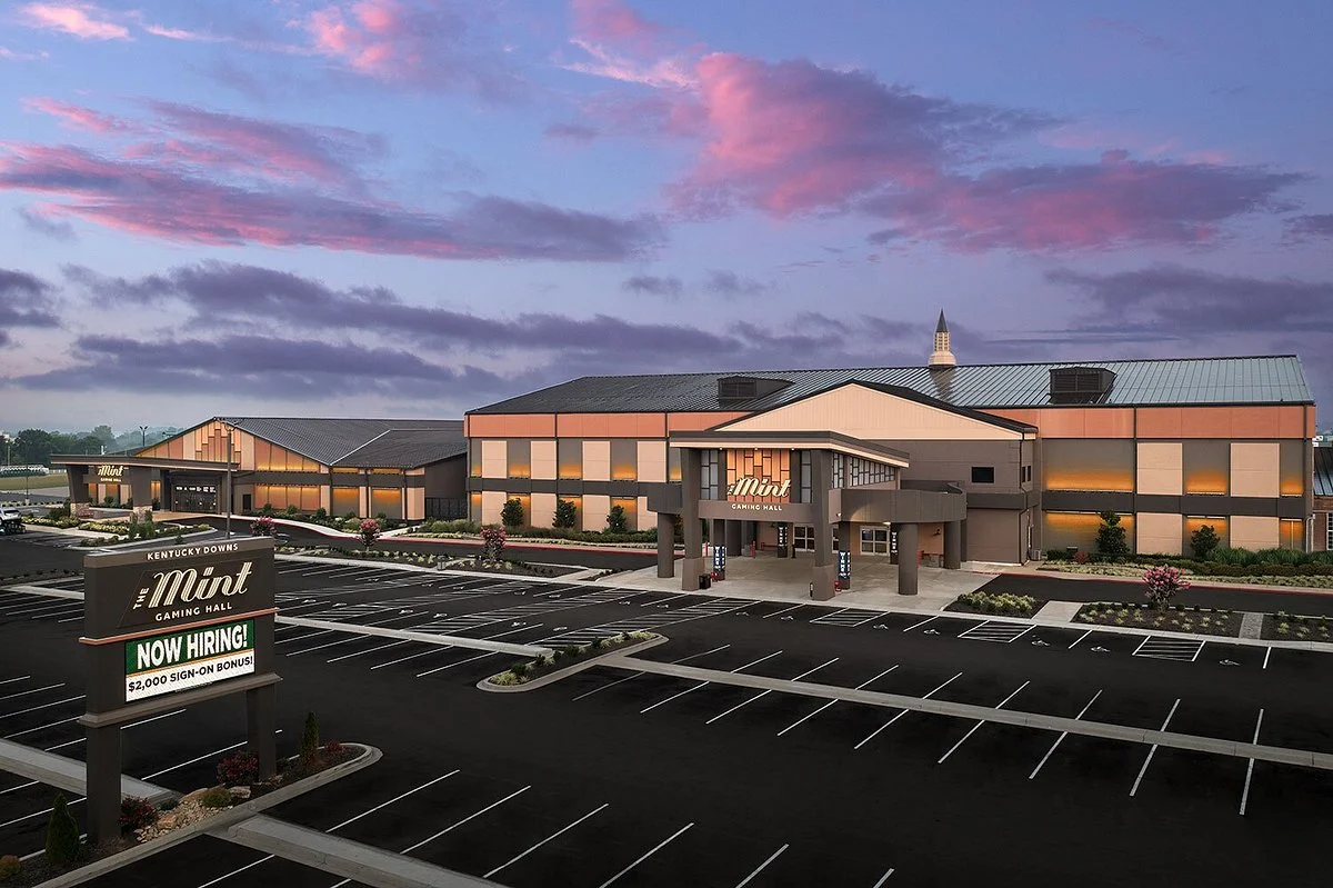 The Mint Gaming Hall at Kentucky Downs