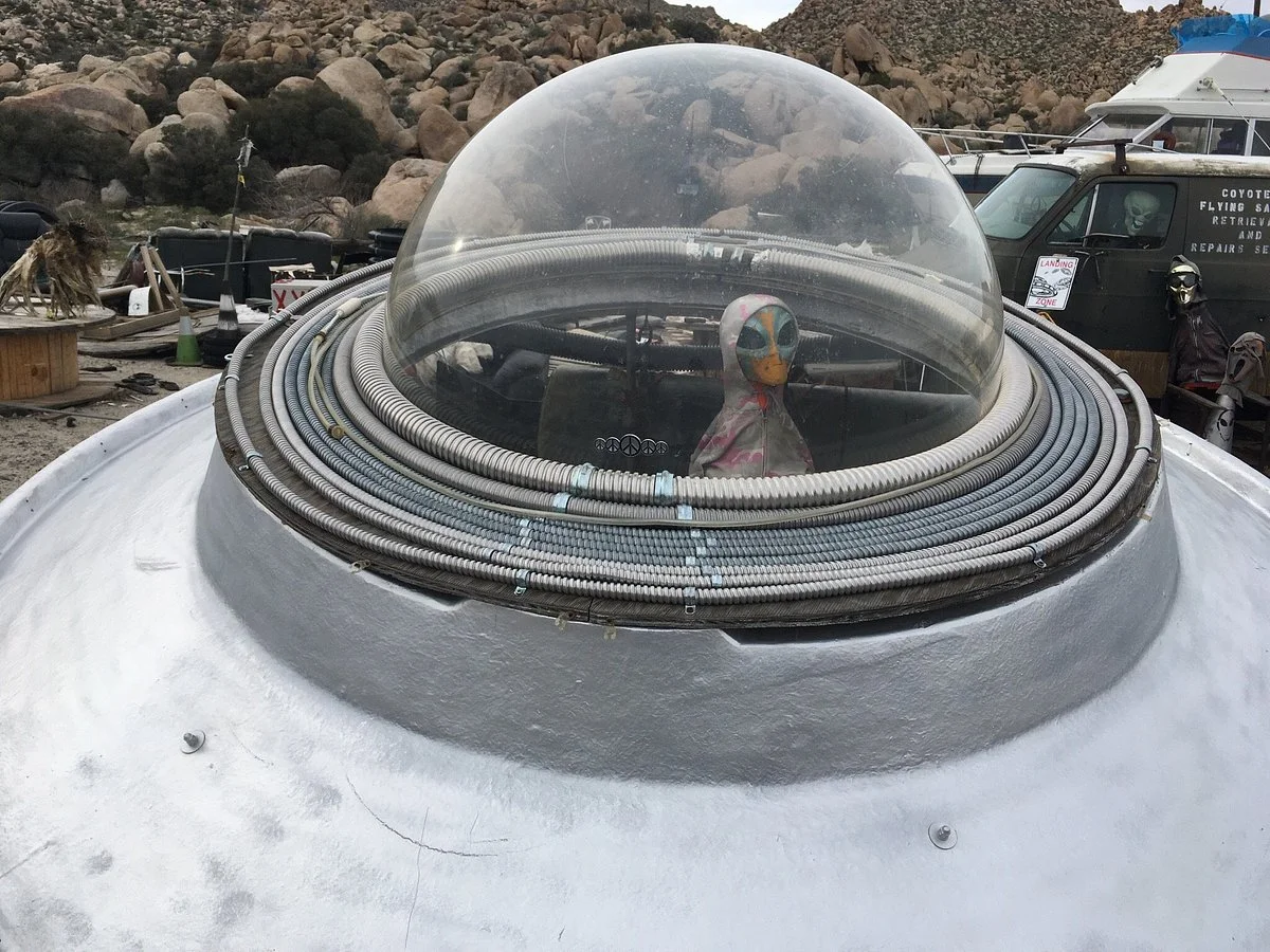 Coyote's Flying Saucer Retrievals and Repairs