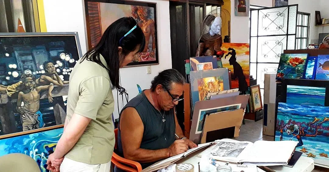 Galo Art Studio Cozumel Art