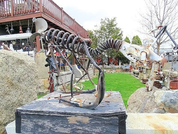 Herb Mackey's Metal Sculpture Yard