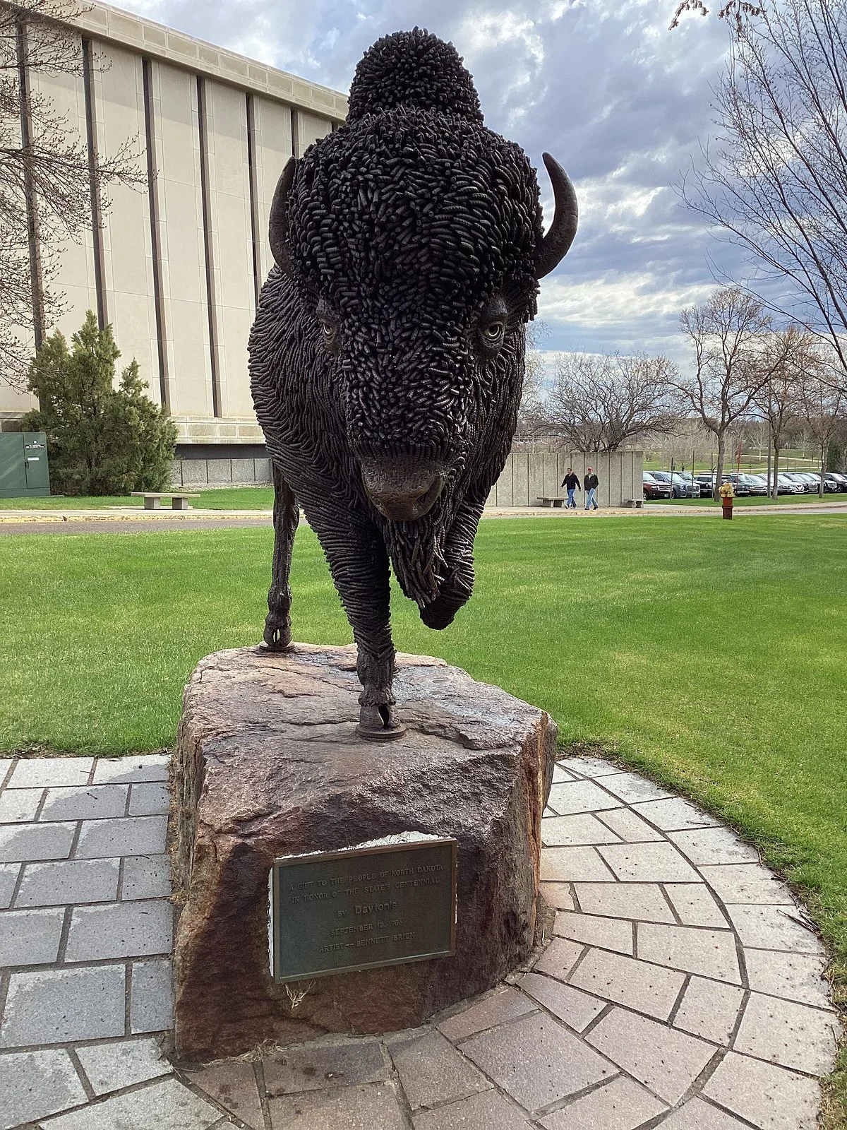 Buffalo Statue