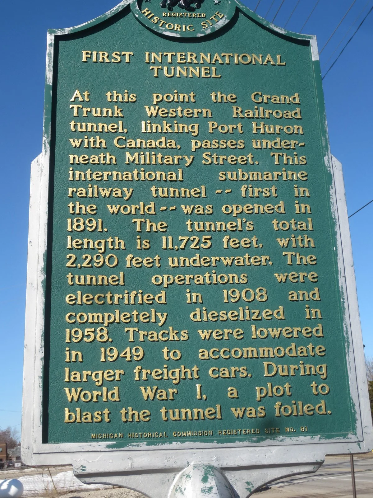 St. Clair Tunnel